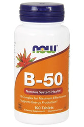 NOW Foods - Vitamin B-50 - Nutri.se